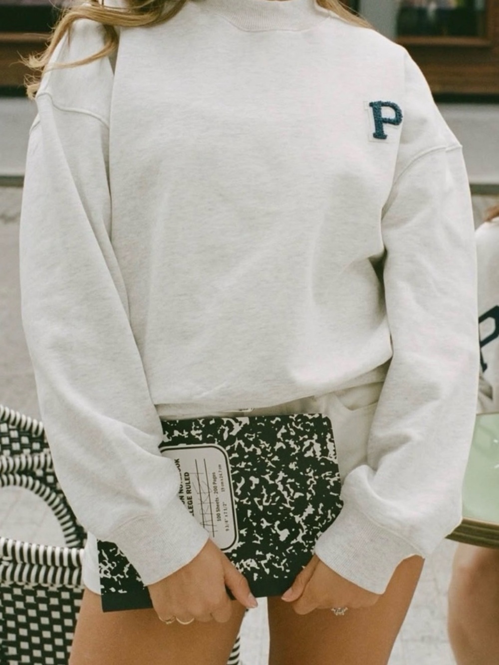 Parke Patch Crewneck Sweatshirt